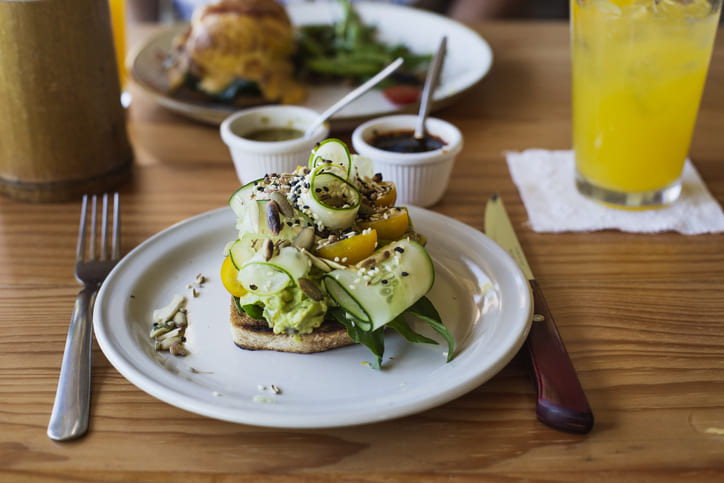 Leckeres Angebot zum Frühstücken im Hunsrück